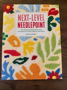 Next-Level Needlepoint Embroidered Craft Book Cover - Multicolor